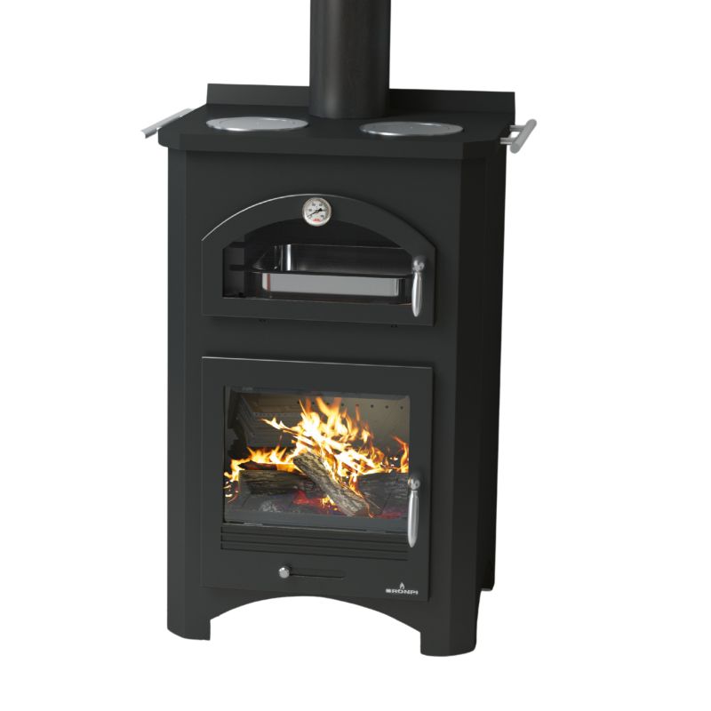 Holzherd mit Backofen – BRONPI Monza 14 kW
