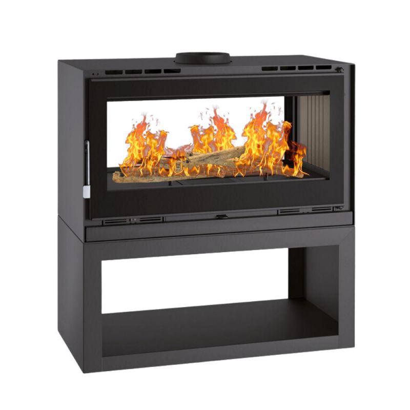 Doppelseitiger Holzofen – FIREMATIC Ottawa – S 12,6 kW